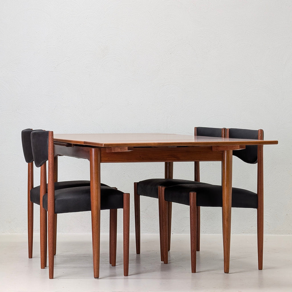 Restored Parker 'Nordic' Extension Dining Table in Teak