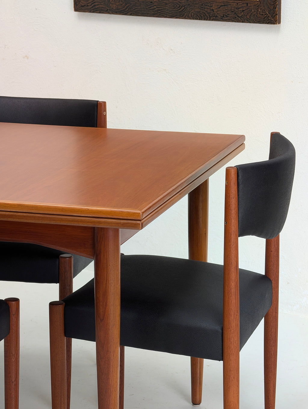 Restored Parker 'Nordic' Extension Dining Table in Teak