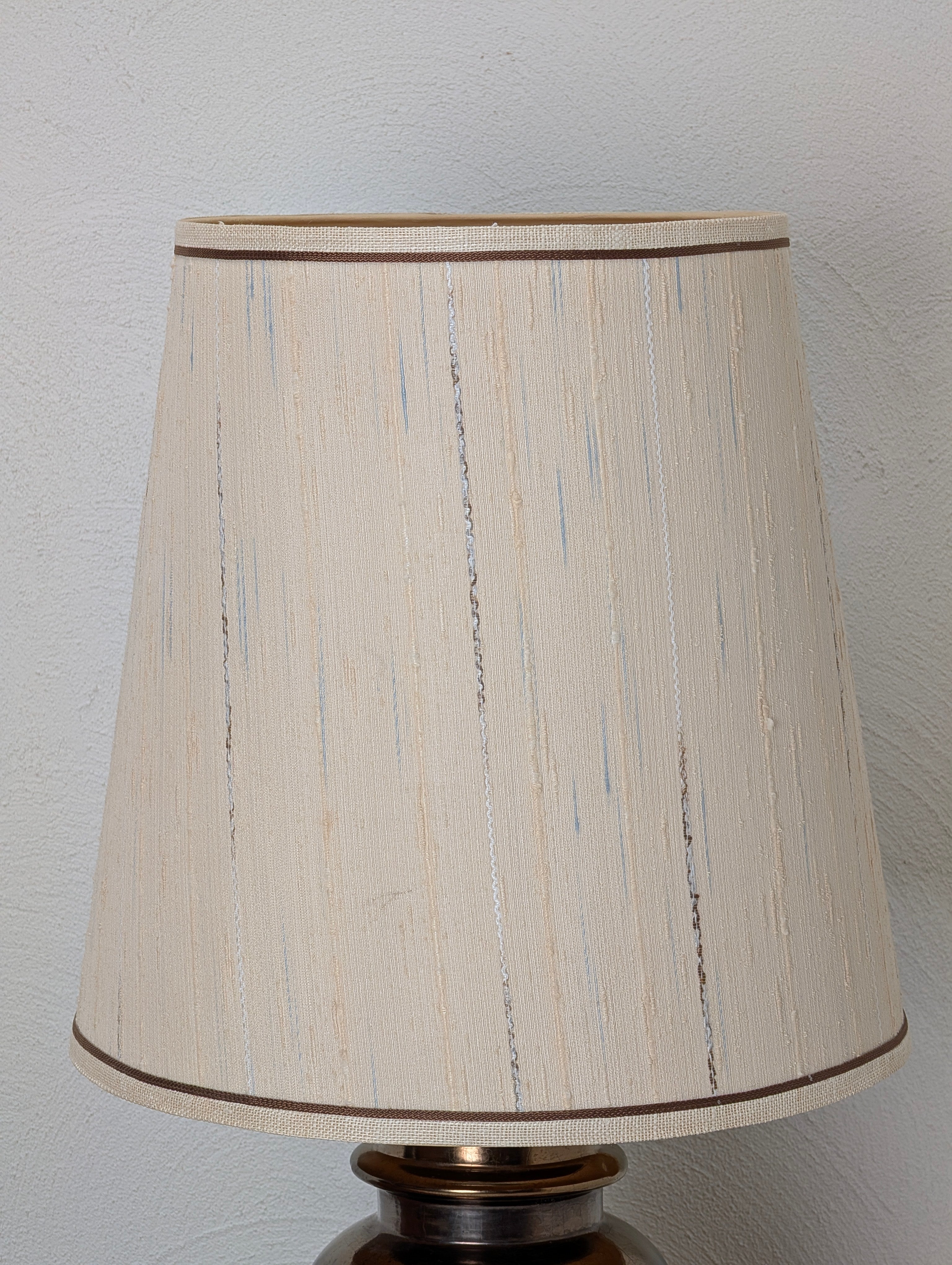 Vintage Ellis Ceramics Metallic Ombre Table Lamp