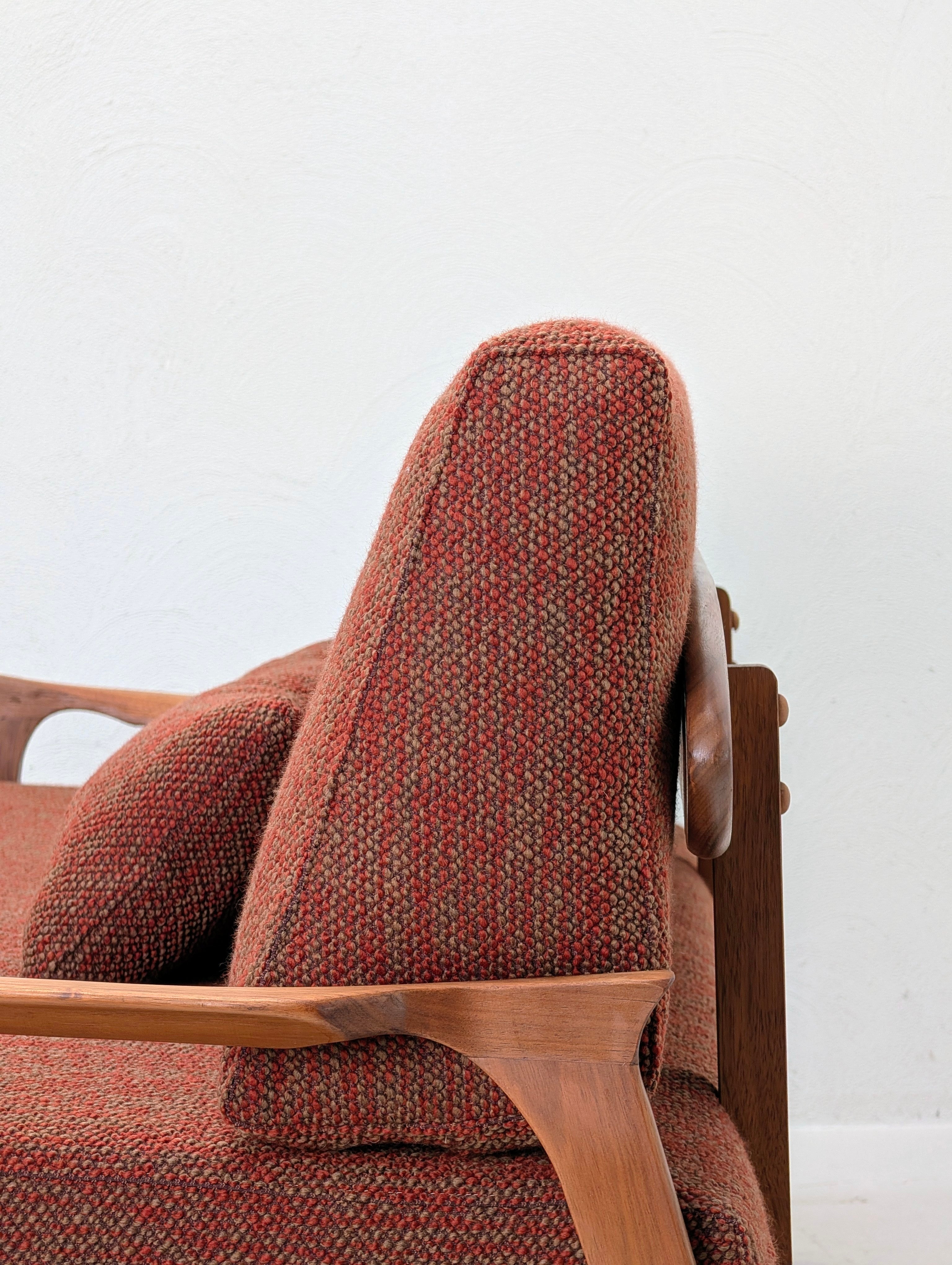 Fler Norsk D-71 'Surfboard Back' Three Seater Sofa