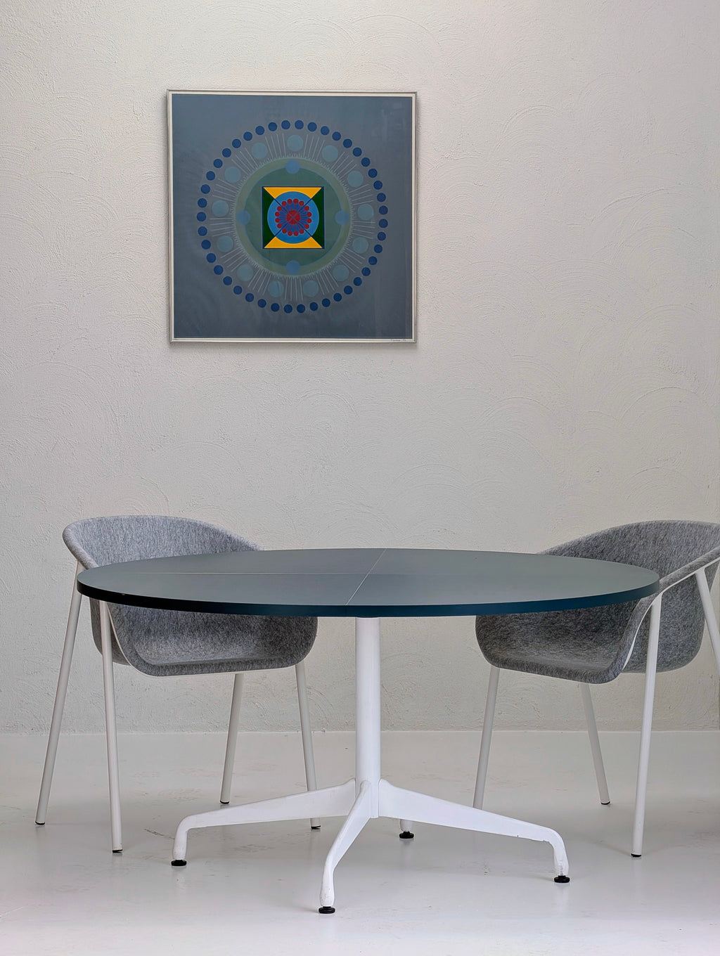 Eames Segmented Circular Table by Herman Miller