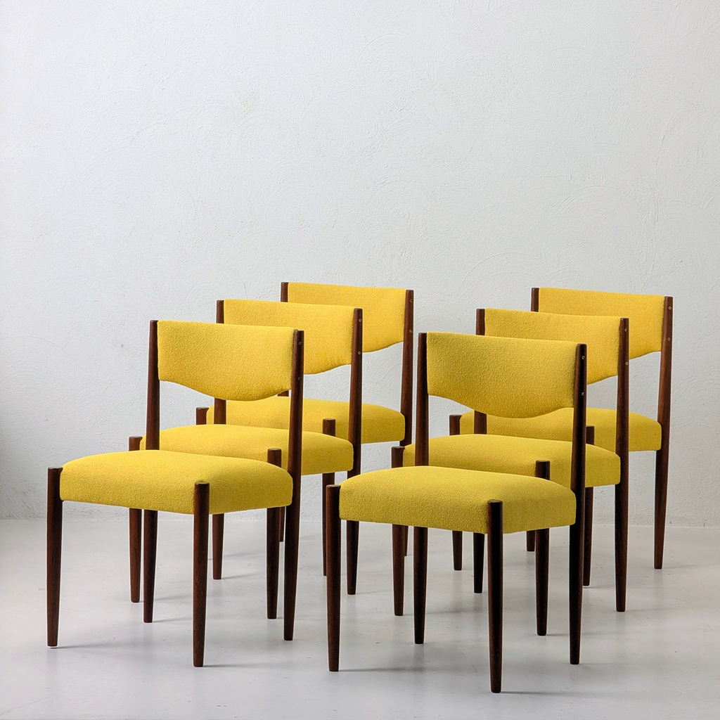Restored Mid Century Modern Parker Dining Chairs | Model 62
