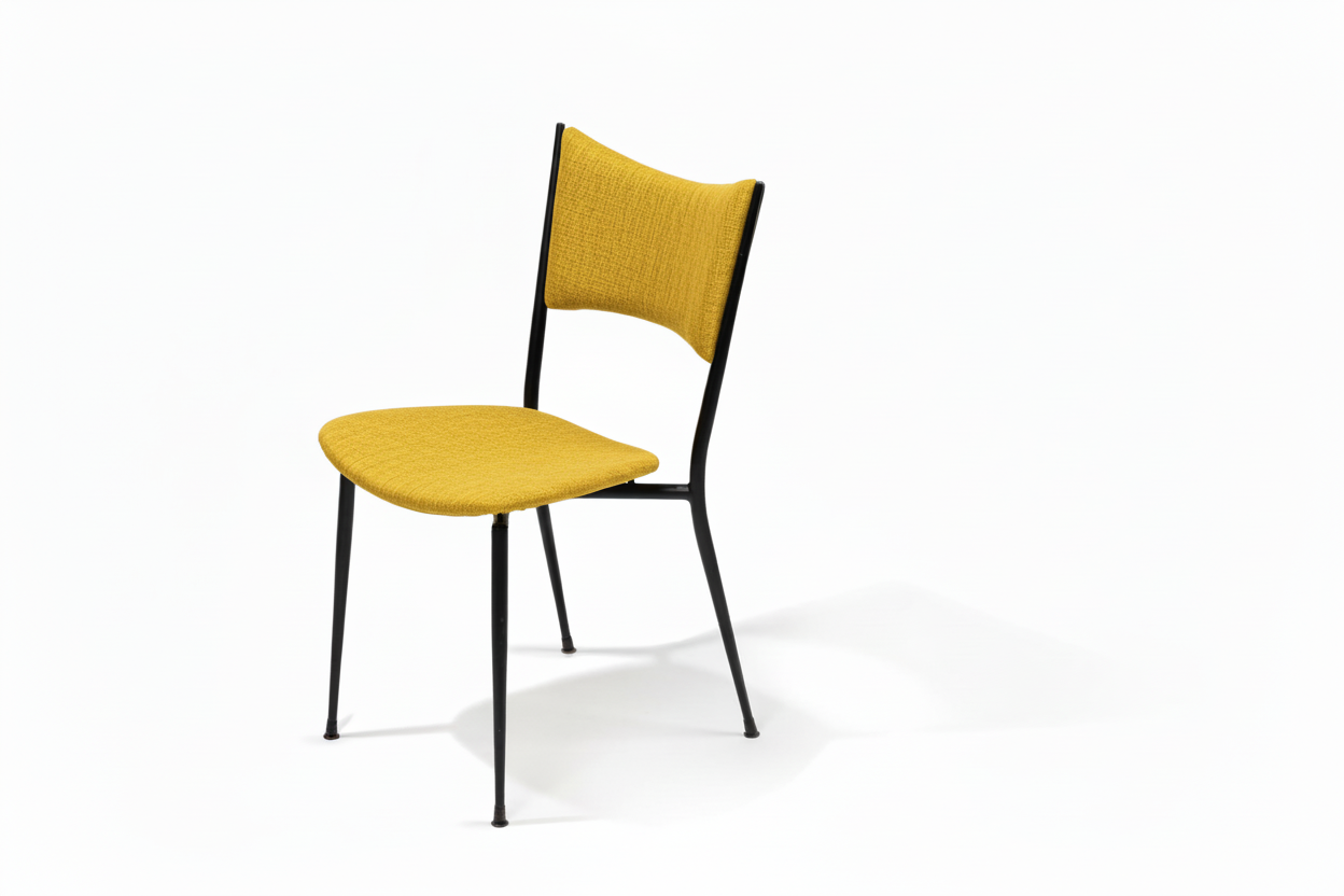 Commission a Classic: Grant Featherston 'Mitzi' Dining Chairs in New Zepel Fabric | c.1957