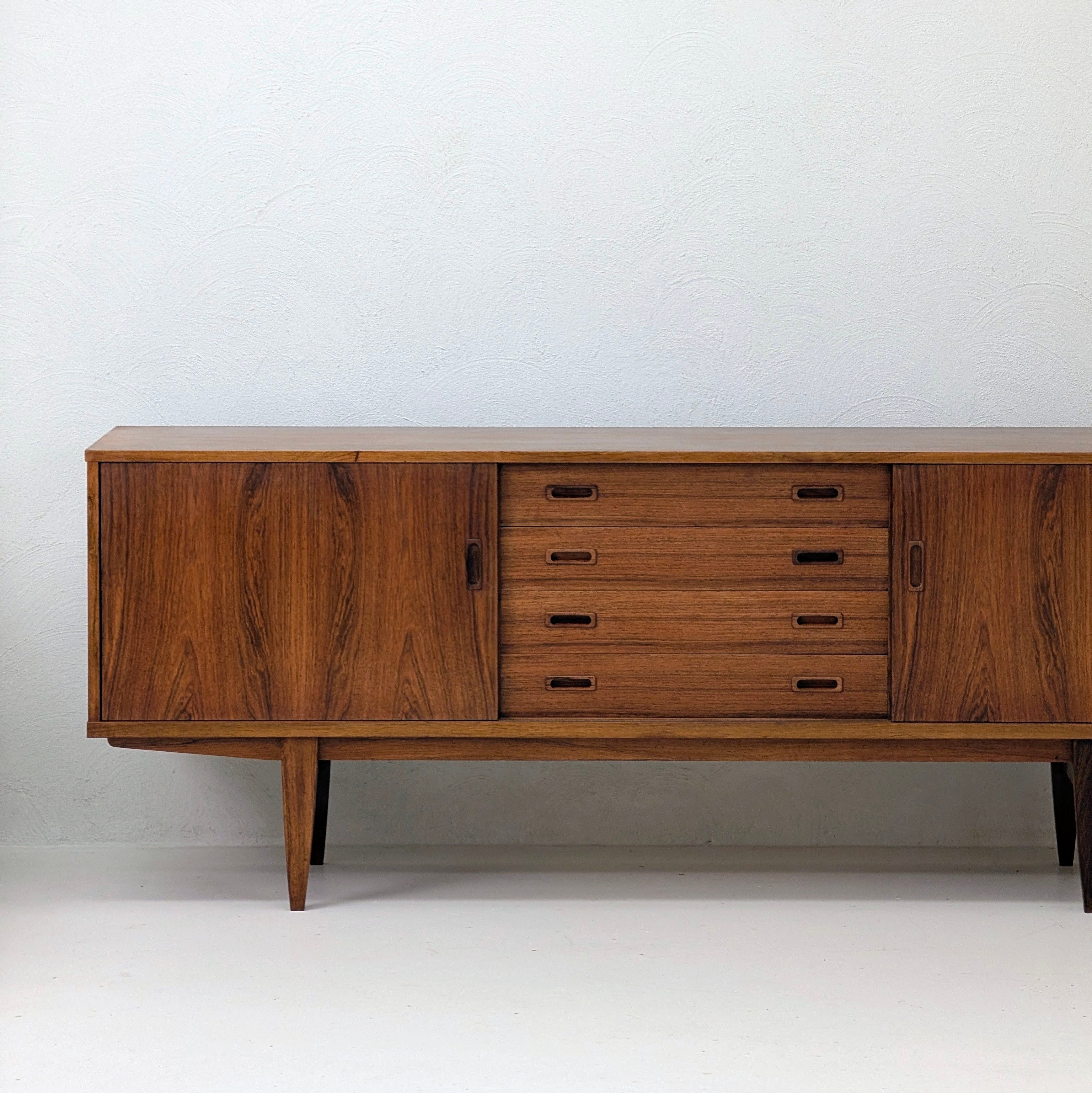 1960s Danish Rosewood Sideboard by Lyby Møbler