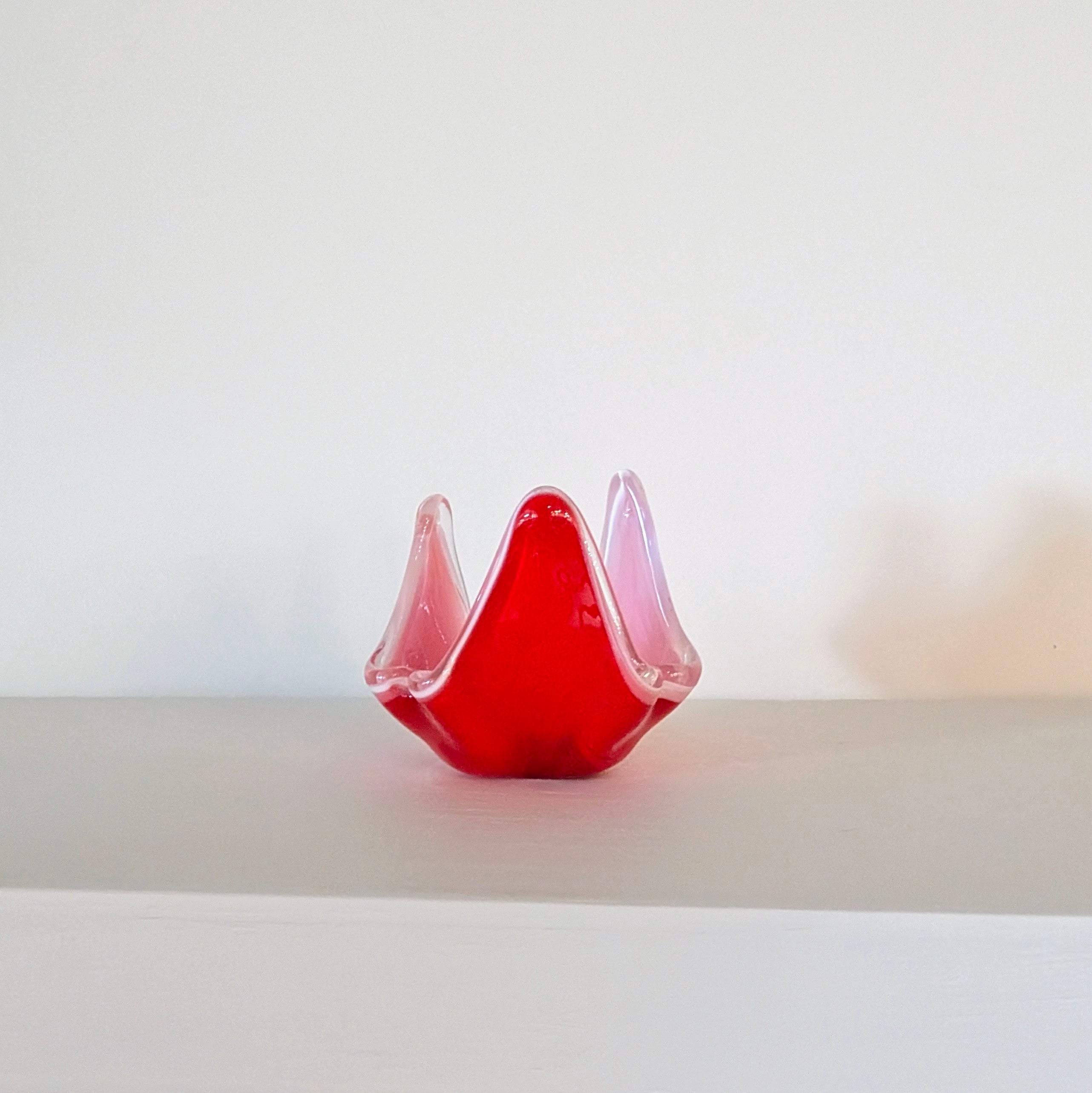 Vintage Japanese Art Glass Vase