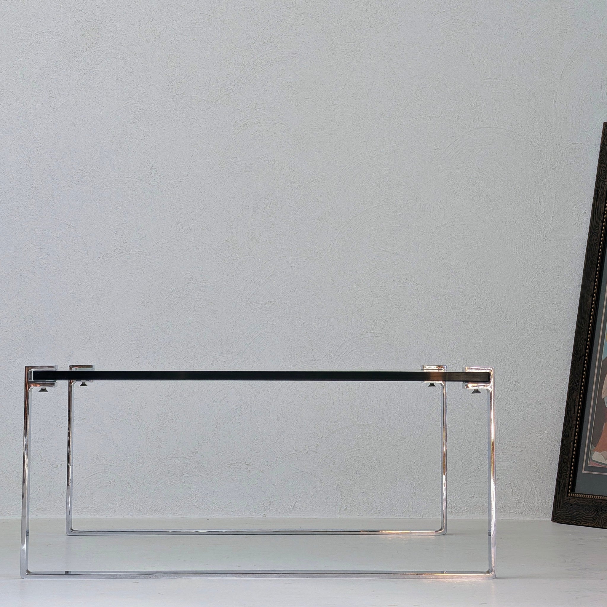 1968 Draenert 1022 Klassik Coffee Table by Peter Draenert | 20mm Polished Edge