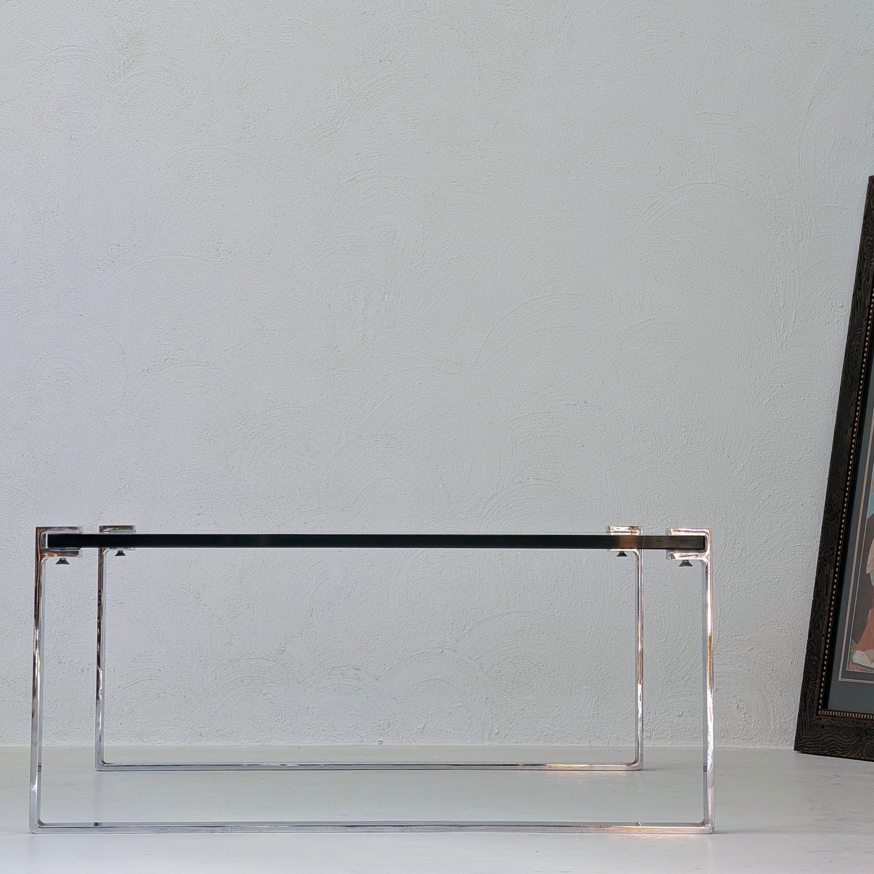 1968 Draenert 1022 Klassik Coffee Table by Peter Draenert | 20mm Polished Edge