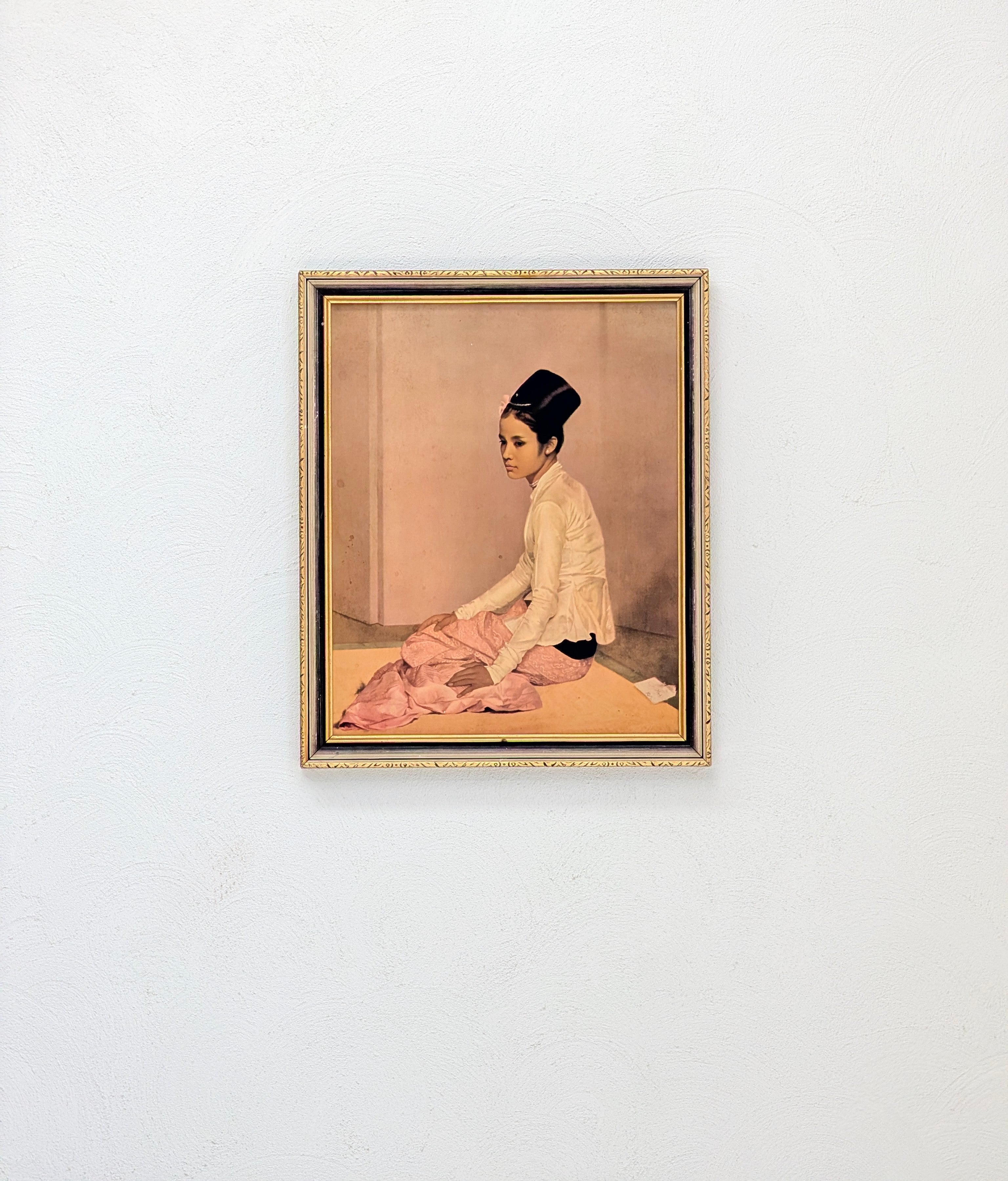 The Princess of Burma "Saw Ohn Nyun" | Mid-Century Lithograph by Sir Gerald Kelly