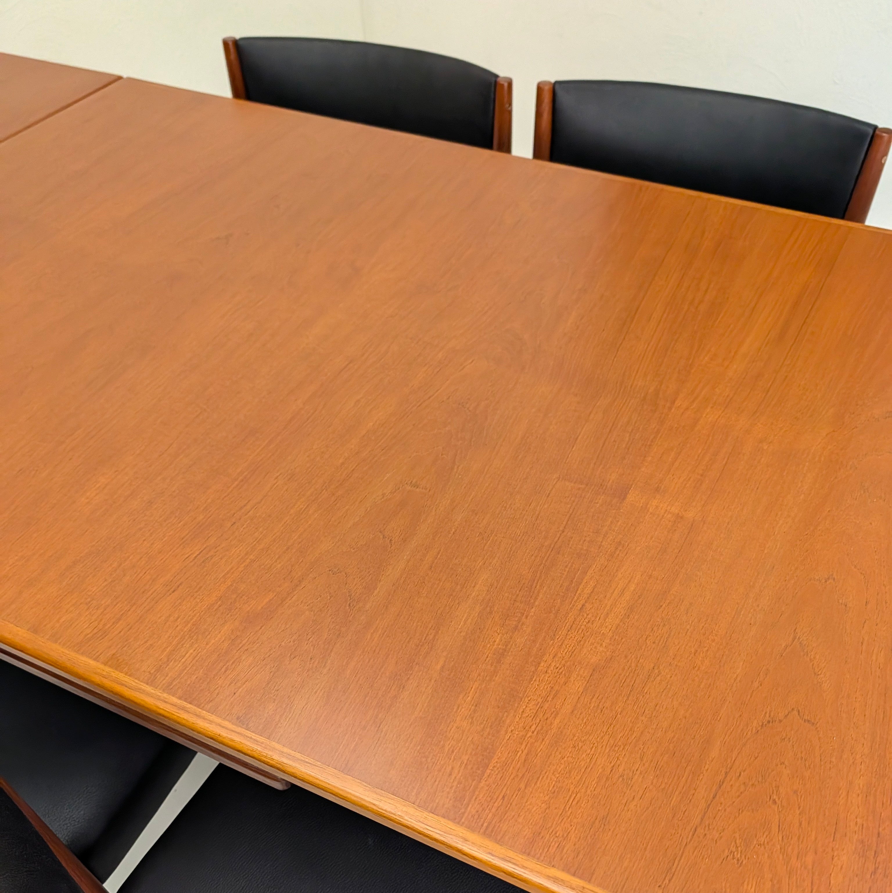 Restored Parker 'Nordic' Extension Dining Table in Teak