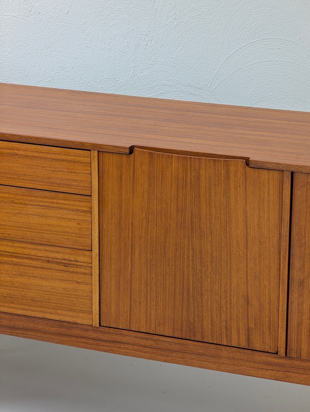Restored Mid Century Modern Teak Sideboard by Nathan Furniture | UK c.1960s