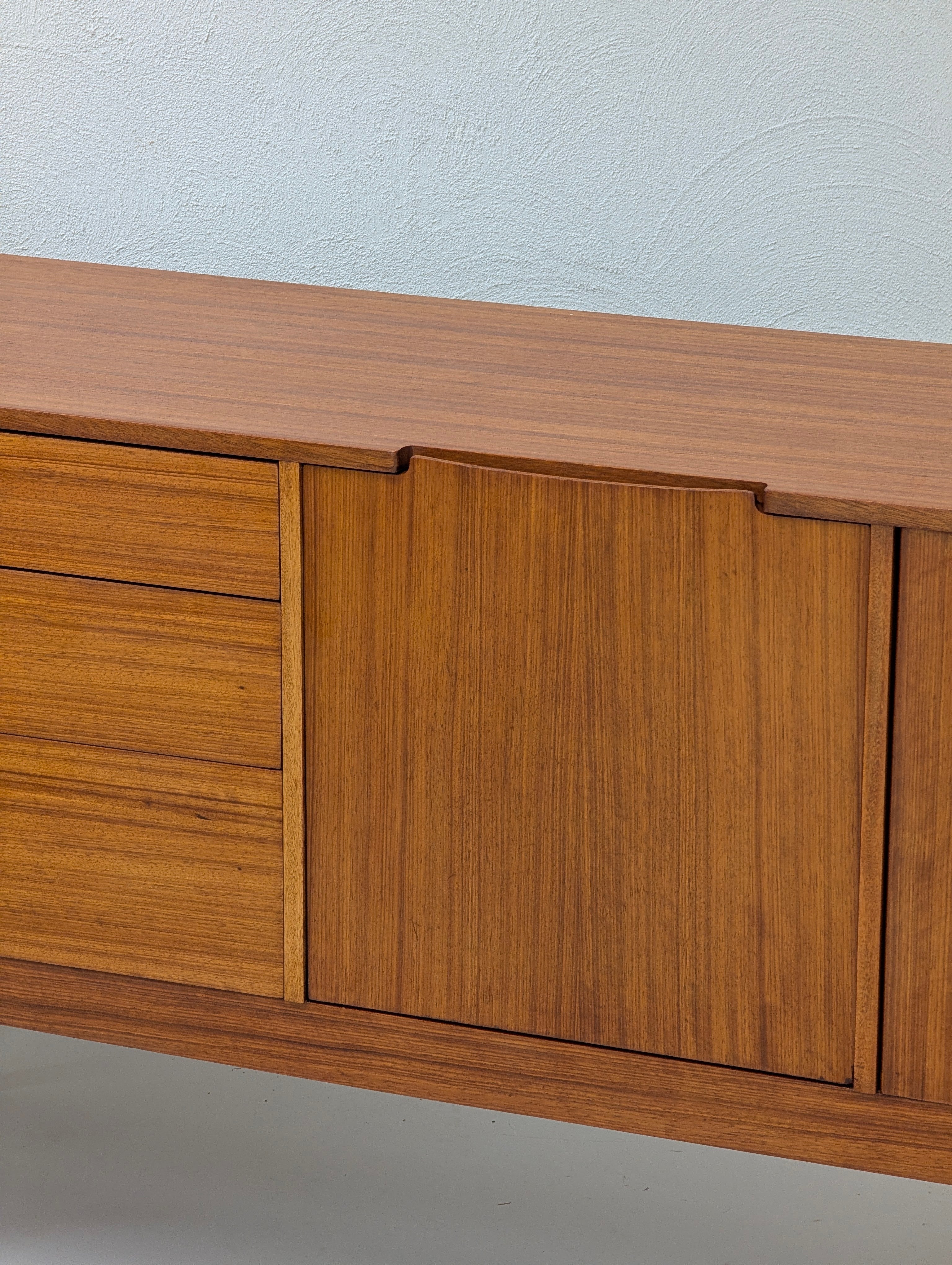 Restored Mid Century Modern Teak Sideboard by Nathan Furniture | UK c.1960s