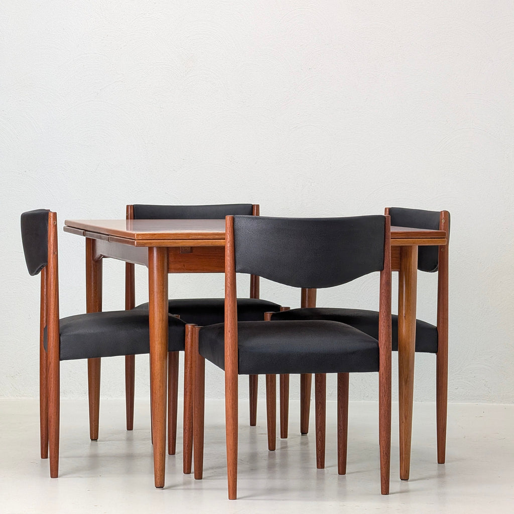 Restored Parker 'Nordic' Extension Dining Table in Teak