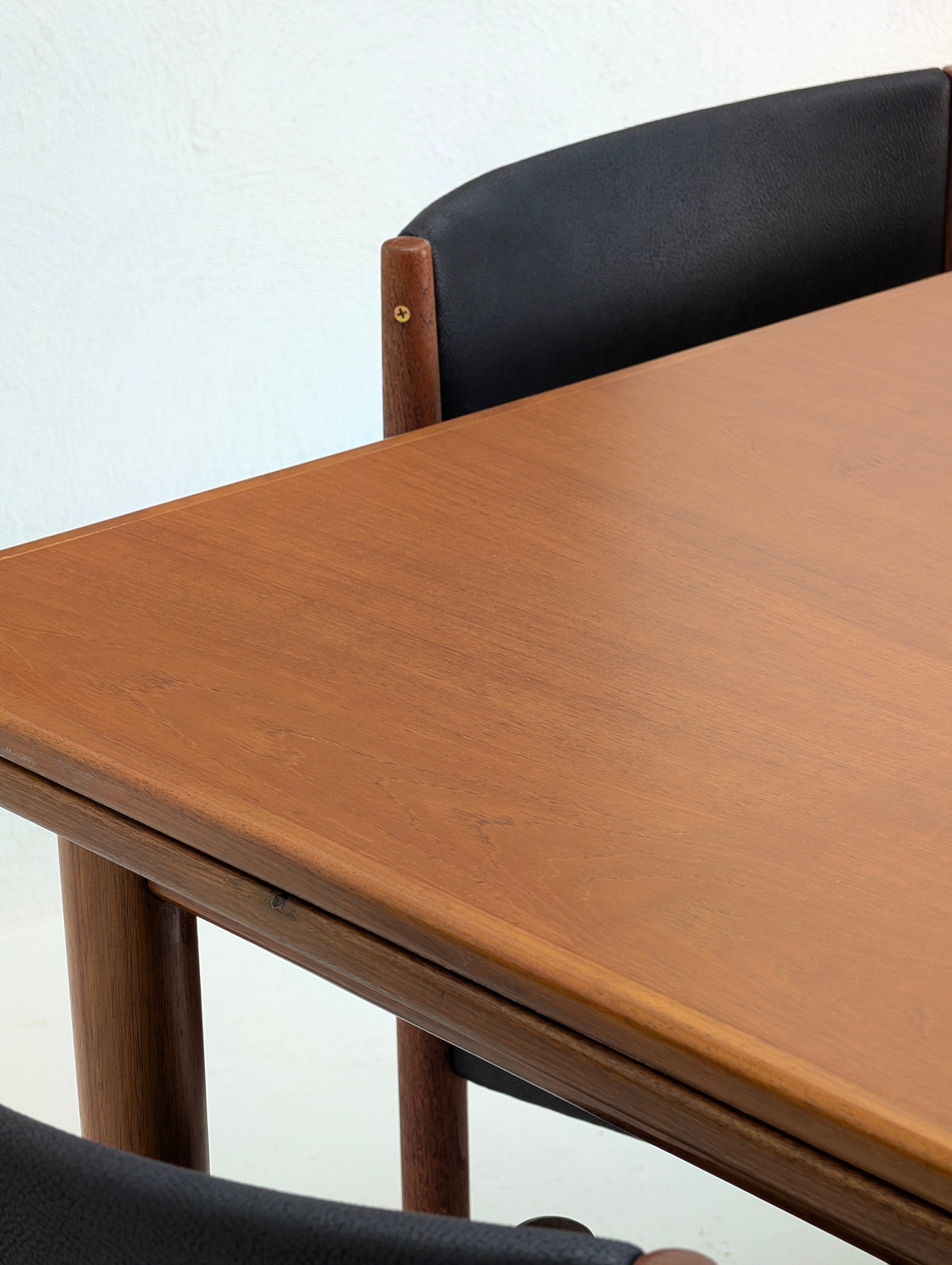 Restored Parker 'Nordic' Extension Dining Table in Teak