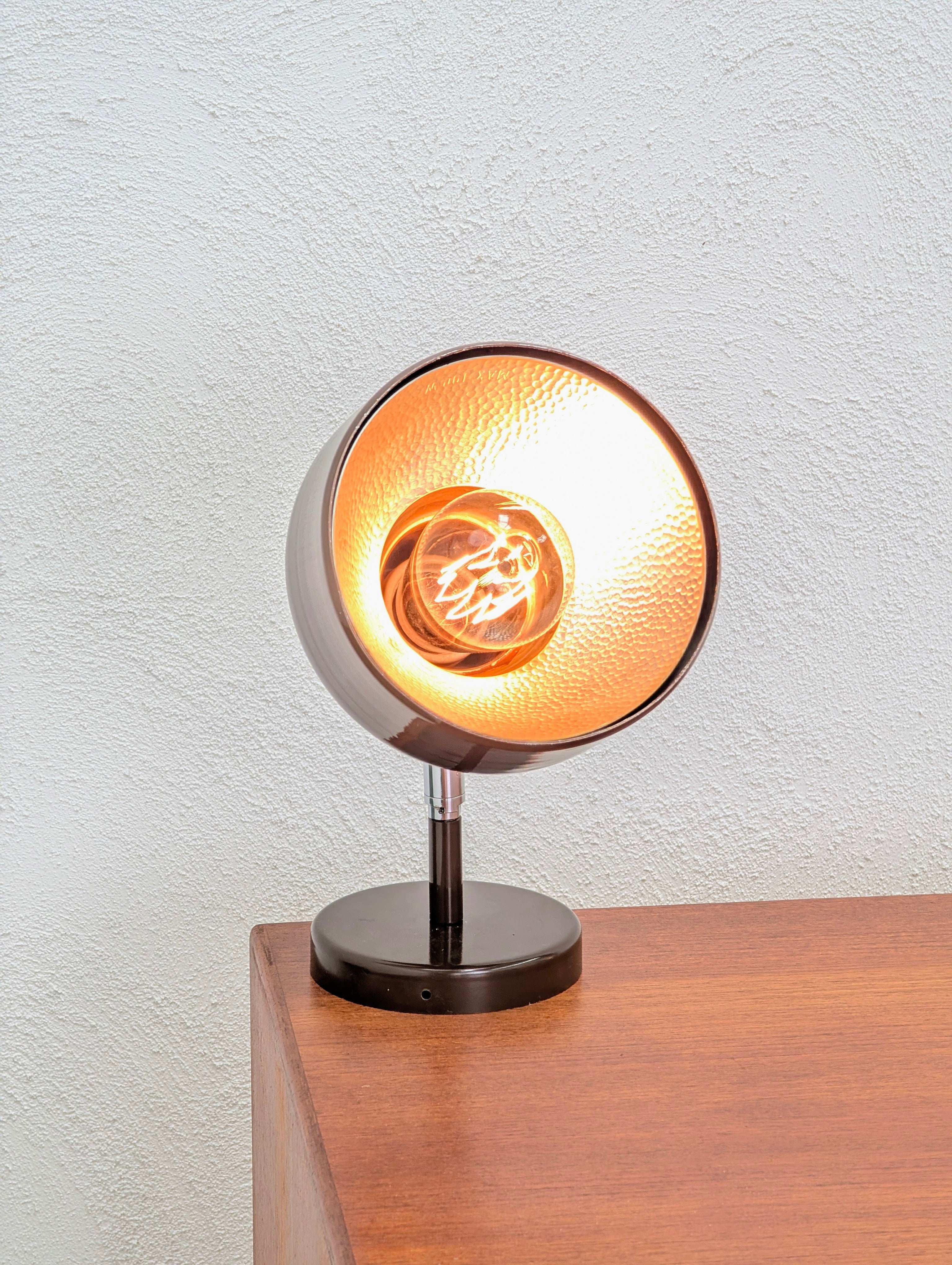 Vintage Fog & Mørup Peanut Lamp by Jo Hammerborg | Danish Modern Desk & Wall Light