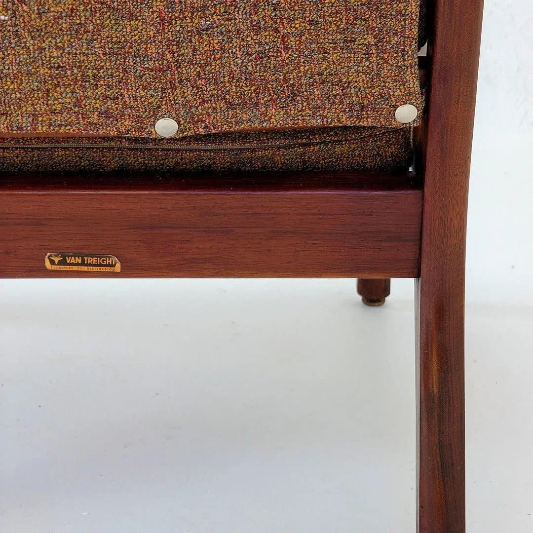 Van Treight Armchair in Tasmanian Blackwood c1960's - Fox & Wedge