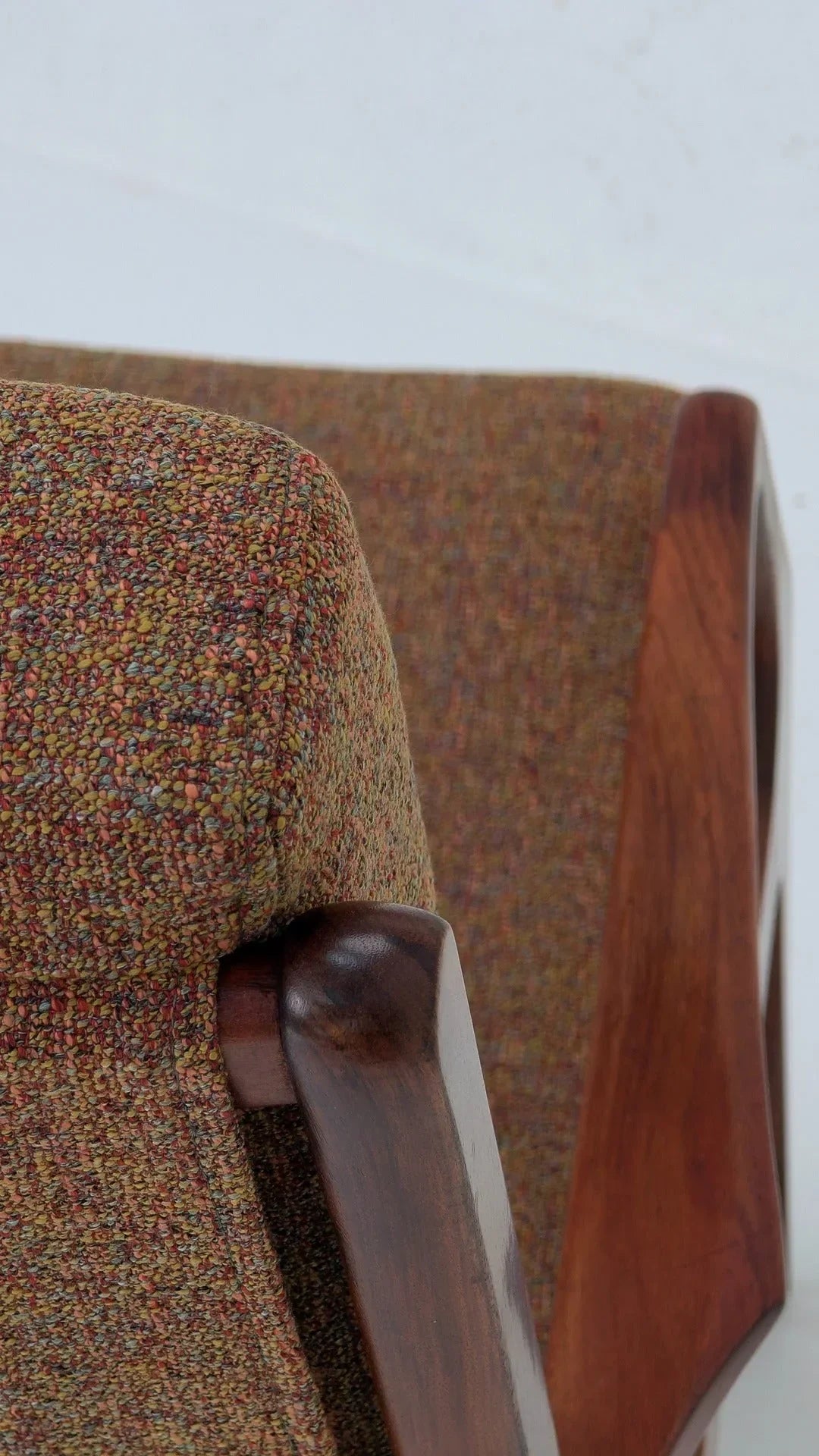 Van Treight Armchair in Tasmanian Blackwood c1960's - Fox & Wedge